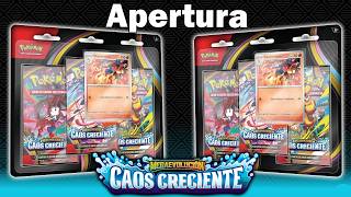 Llegan los NUEVOS Bl铆ster de CAOS CRECIENTE - NUEVA EXPANSI脫N - Abro Cartas de Pokemon TCG