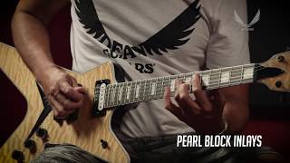 Video thumbnail for Dean ML Select Quilt Top Gloss Natural by Dean Guitars