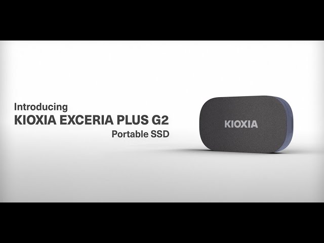 Kioxia Exceria Plus G2 SSD portatile USB 3.2 Gen2 1 TB video