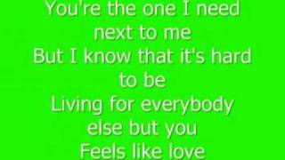 Feels Like Love Lyrics.wmv