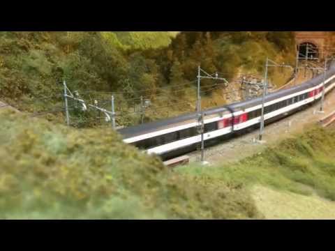 EuroCity 258 Milano Lucerna (scala H0 1:87)