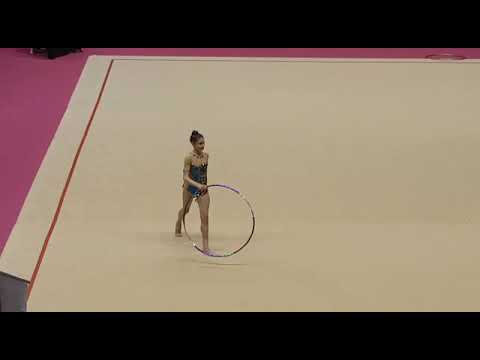 Tuccio Cristina cerchio( finale )  2018 . Campionato nazionale Forlì