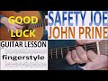 SAFETY JOE - JOHN PRINE fingerstyle GUITAR LESSON