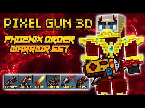 Pixel Gun 3D - Phoenix Order Warrior Set