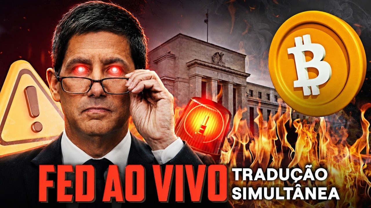 🚨 URGENTE! DECISÃO DA TAXA DE JUROS AMERICANA - DISCURSO DE KEVIN WARSH E IMPACTO NO BITCOIN!