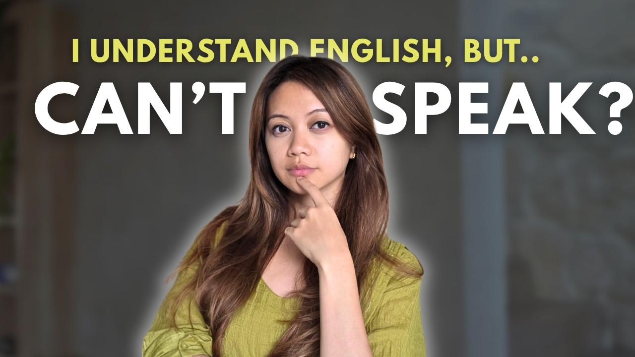 The 3 Real Reasons You Can't Speak English (Even If You Understand It)