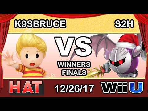 HAT 2 - K9sbruce (Lucas, Fox, Diddy Kong) Vs. S2H (Meta Knight) Winners Finals - Smash 4