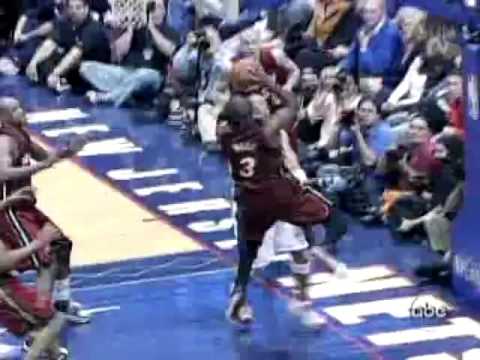 2006.05.14 East Semis G4 at New Jersey Nets Dwyane Wade Highlights