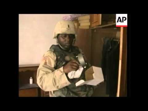 US soldiers raid homes