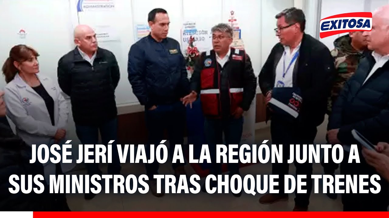 🔴🔵 Tragedia en Cusco: José Jerí viajó a la región junto a sus ministros tras choque de trenes