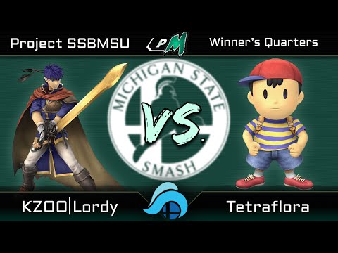 ProjectSSBMSU Project M Winner's Quarters - Kzoo | Lordy (Ike) vs. Tetraflora (Kirby/Ness)