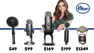 The Ultimate Blue Microphone Comparison | Snowball ICE vs Yeti Nano vs Yeti X vs Spark SL