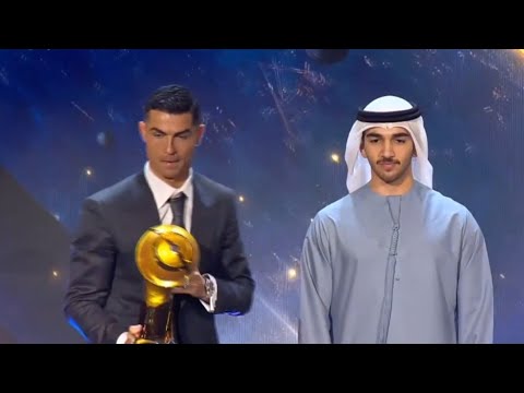 Cristiano Ronaldo wins the Globe Soccer Award for BEST MIDDLE EAST PLAYER! 2025
