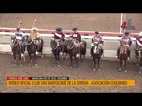 RODEO OFICIAL CLUB SAN BARTOLOMÉ DE LA SERENA - PRIMERA SERIE LIBRE -18/09/2026
