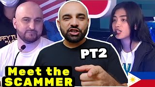 American Expat CONFRONTS Filipina SCAMMER