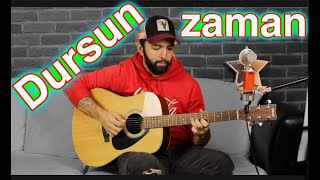 MaNga Dursun Zaman Orijinal ve KOLAY Akor Nasıl Çalınır Gitar Dersi