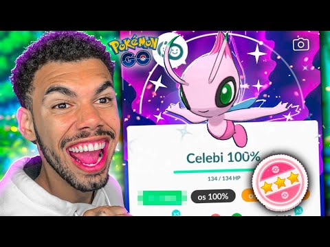 TREMI VENDO O CELEBI 100% SHINY ELE É REAL - POKEMON GO | Cris |