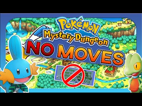 Can You Beat Pokemon Mystery Dungeon Red Rescue Team Without Ever Using A Move?!