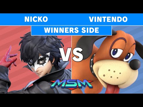 MSM 186 - Demise | Nicko (Joker) vs BTH | Vintendo (Duck Hunt) Winners Side - Smash Ultimate