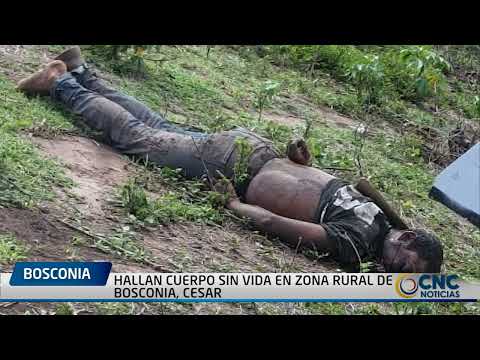 HALLAN CUERPO SIN VIDA EN ZONA RURAL DE BOSCONIA, CESAR