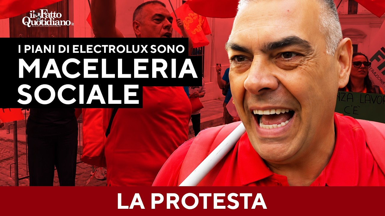 "Tra noi e l'azienda tregua armata. Non accetteremo esuberi e chiusure": i lavoratori di Electrolux