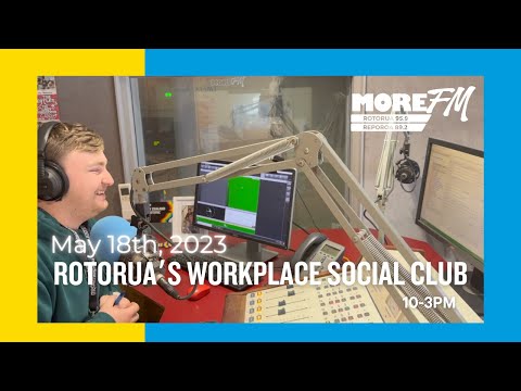 Jack Girling - More FM Rotorua Workplace Social Club - Video Aircheck (May 2023)