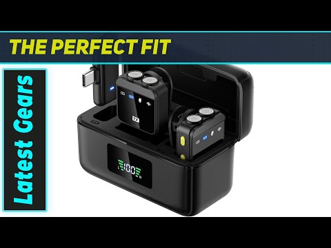 WNH Wireless Lavalier Microphone: Best Audio for iPhone/Android Vlogging & Streaming