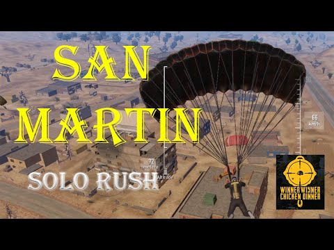 Land On Any Rooftop In San Martin (Miramar) 3 Times In Classic Mode || PUBG Mobile || Cross4Rank