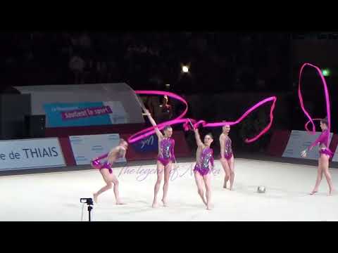 HUNGARY 3 ribbons 2 balls - 2023 Grand Prix Thiais EF