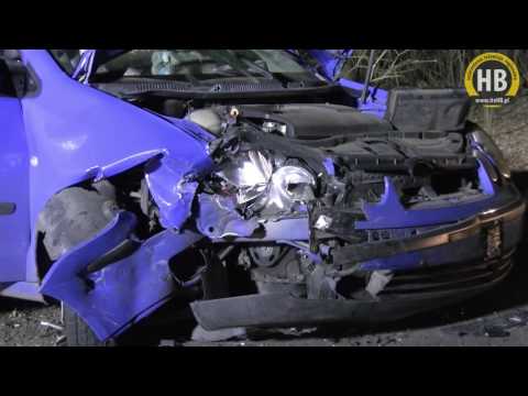 [28.03.2017] Wypadek w Leśnie Górnym. Kierująca miała 2,5 promila