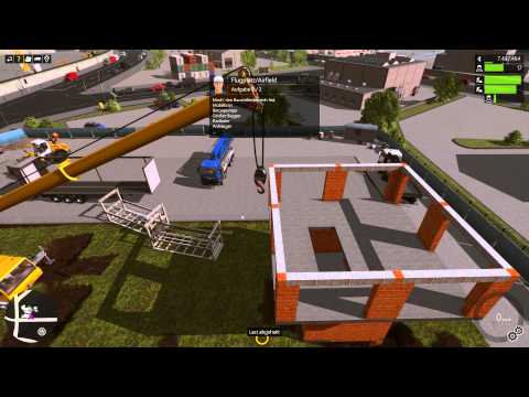 Let's Play Bau-Simulator 2015 #153 - Hubschrauberfertigwand 2.0