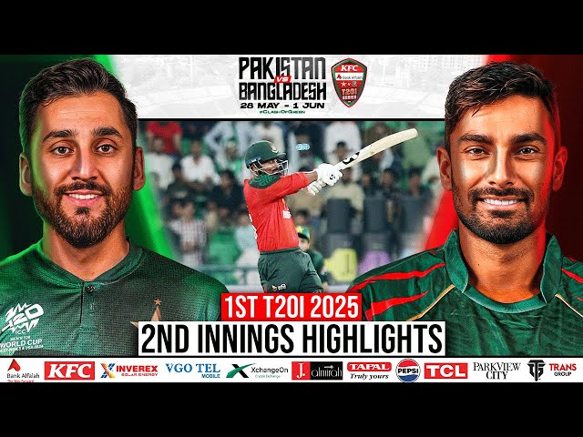 2nd Innings Highlights | Pakistan vs Bangladesh | 1st T20I, 2025 | PCB | M2N1A 2nd Innings Highlights | Pakistan vs Bangladesh | 1st T20I, 2025 | PCB | M2N1A