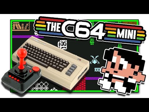The C64 Mini - Gameplay & Review - HD Commodore 64