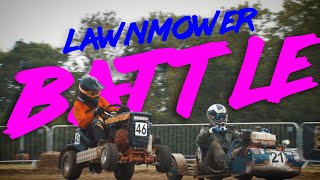Formula 1 on GRASS - Sterling Moss's legendary event | Battle of the LAWN MOWERS