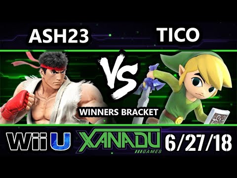 S@X 256 Smash 4 - Ash23 (Ryu, Bowser) Vs. Tico (Toon Link) - Wii U Winners Bracket