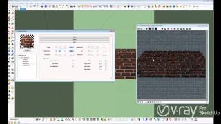V-Ray for SketchUp - Bump and Displacement - tutorial