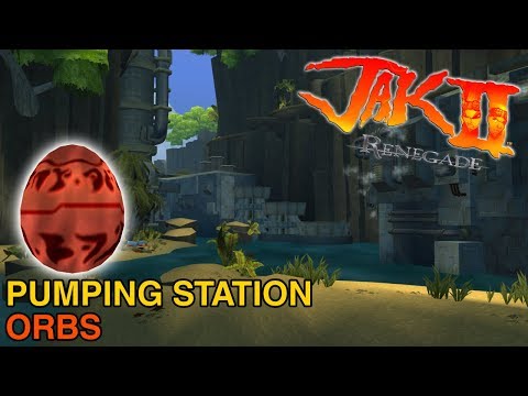 All Orbs in the Pumping Station - Jak II Orb Guide