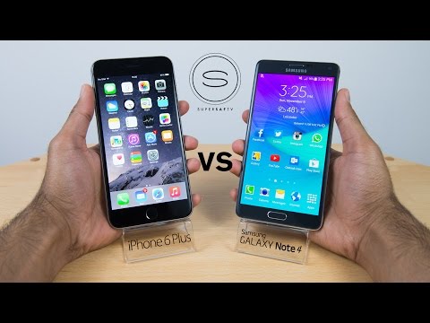 iPhone 6 Plus vs Samsung Galaxy Note 4 - SuperSaf TV