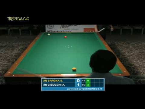 SPAGNA vs CIBOCCHI - 6^PROVA BILIARDO BTP 2016 VARESE