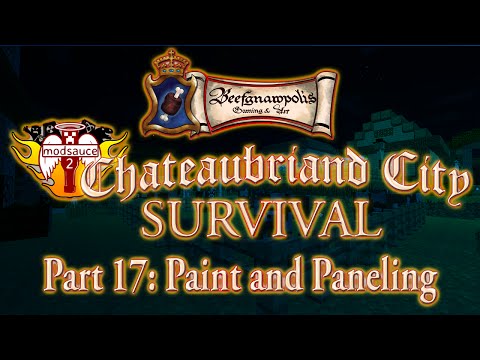 Hermitcraft Modsauce 2 Survival Pt. 17: Paint and Paneling