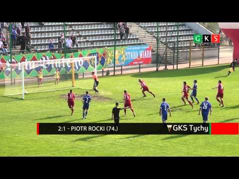 25. kolejka: Miedź Legnica - GKS Tychy 2:1. Rocki 2:1