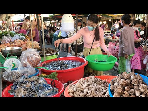 Impressive Market Walking Tour @Chhouk Meas Market|Malis StreetFood Guide