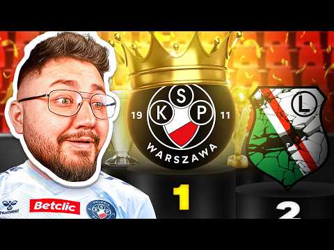 🇵🇱 ⚪ Sprawiłem, że POLONIA WARSZAWA jest lepsza od LEGII WARSZAWA w FC25! ⚫ 🇵🇱