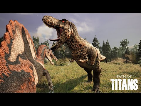 Most Overpowered Tyrannosaurus Rex Ever?! | Nobody Can Stop Me! | Path of Titans PvP Combat