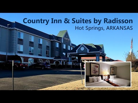 Country Inn and suits by radisson, Hot Springs, Arkansas | room tour | hotel | USA