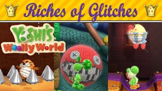 Riches of Glitches in Yoshi's Woolly World (Glitch Compilation)