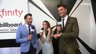Jeremy Parsons Magenta Carpet Interview - BBMAs 2016