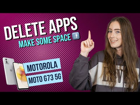 Motorola moto g73 5G - How to delete apps / How to uninstall apps • 📱 • 🔲 • 🚮 • Tutorial