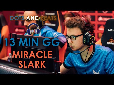 MIRACLE ROMPE RECORD - 13 MIN GG - Team Secret vs Team Nigma - ESL ONE BIRMINGHAM - (DOTS AND BEATS)