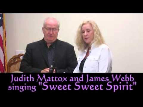 Judith and James sing Sweet Sweet Spirit 2014 08 17